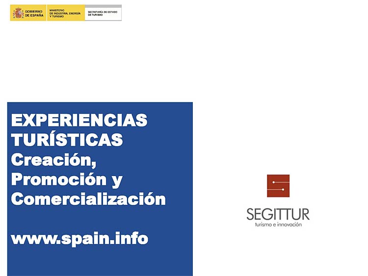 EXPERIENCIAS TURÍSTICAS: Creación, Promoción y Comercialización