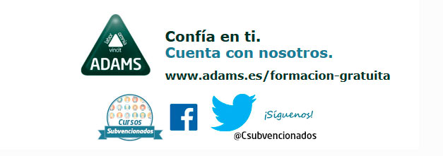 FORMACIONES GRATUITAS ADAMS