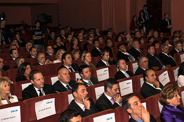 Asistentes a la I&ordf; Cumbre Mundial de Presidentes de Asociaciones de Agencias de Viajes, durante el acto Inaugural